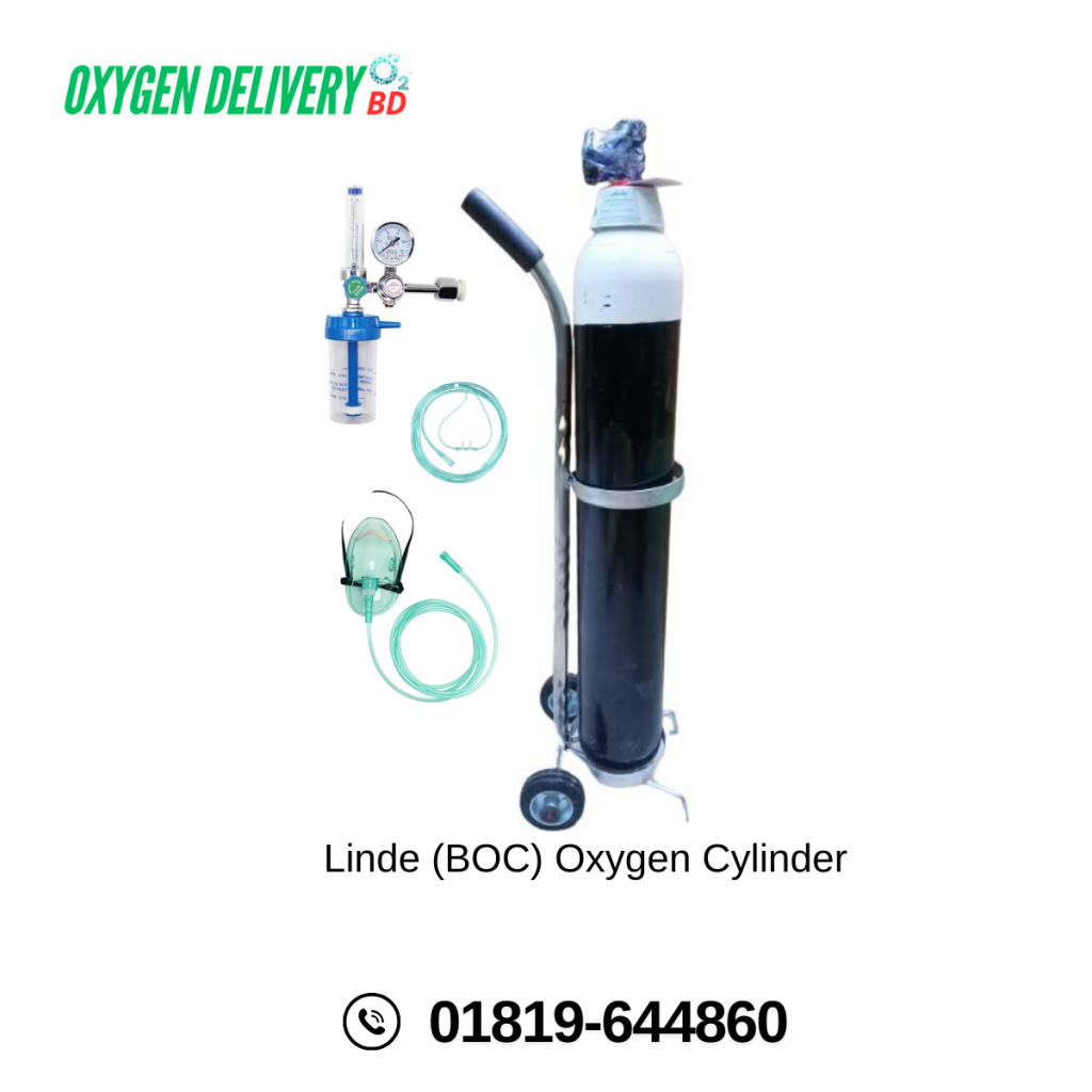 Linde (BOC) Oxygen Cylinder
